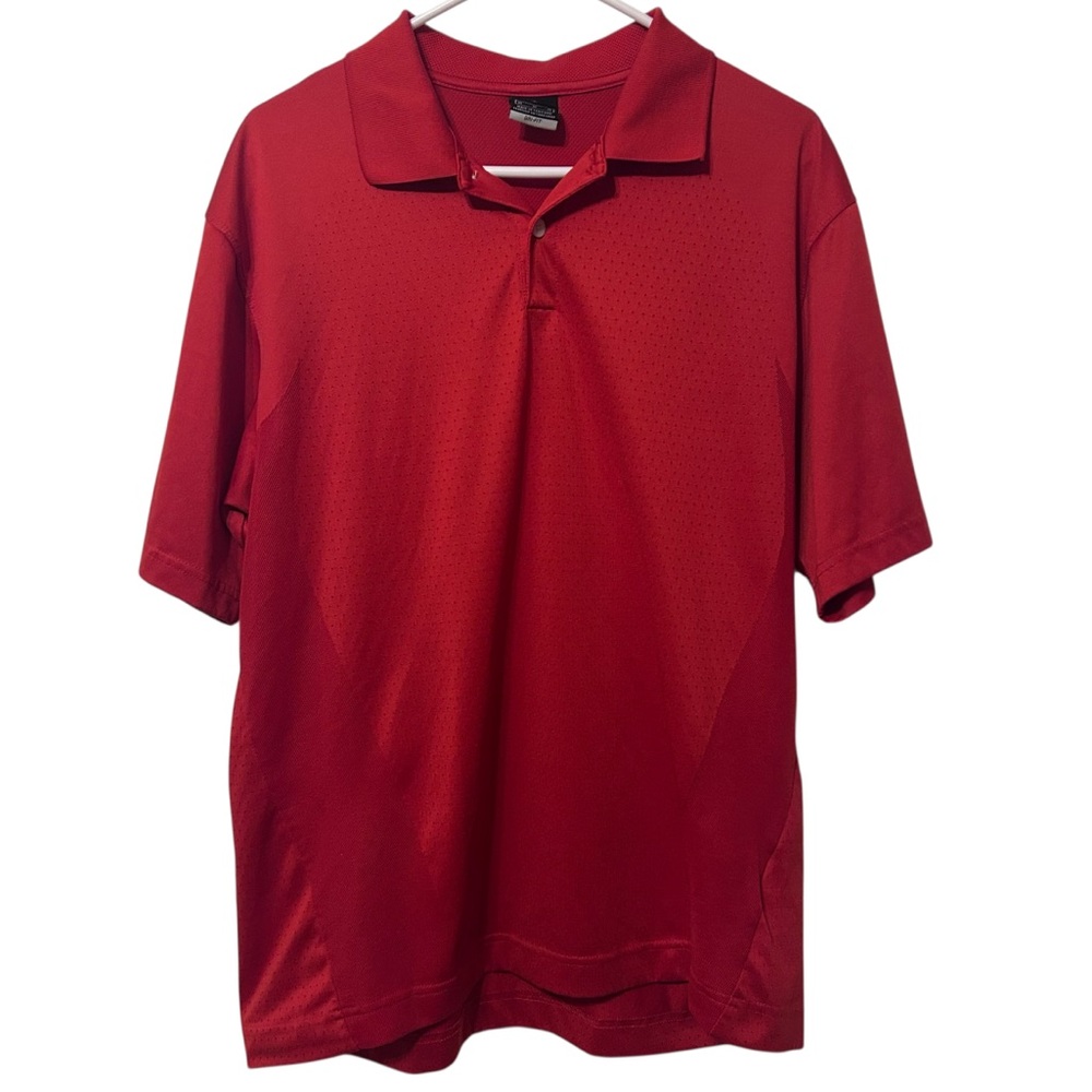 Nike Men’s Red Short Sleeve Golf Polo Size Medium